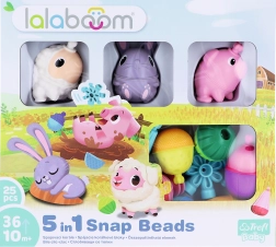 Конструктор Lalaboom Свързващи мъниста Животни от фермата