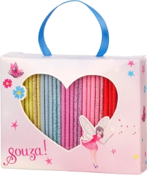 Подаръчна кутия с ластици за коса Souza! Cloe