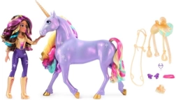 Unicorn Academy светещ еднорог Уайлдстар с кукла София