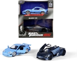 Бързи и яростни twin pack: Porsche 996 GT3 RS на Брайън и McLaren 720S на Шоу, 1:32