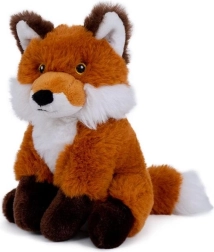 Плюшена седяща лисичка 17 см