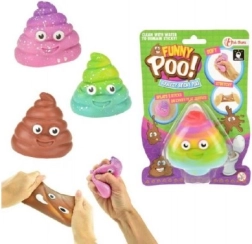 Еластична антистрес слузеста маса, 7 см, различни цветове