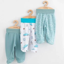 Бебешки ританки New Baby Classic II, комплект 3 бр., за момче, размер 68 (4–6 месеца)