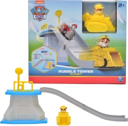 Paw Patrol мини кула със спускане и превозно средство Rubble
