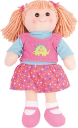 Bigjigs Toys платнена кукла Susie 38 см