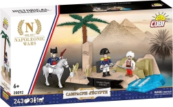 Cobi Building Set Napoleon’s Expedition to Egypt – diorama with the Rosetta Stone (243 pieces)