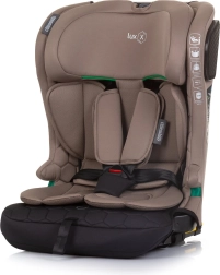 Детско столче за кола i-Size 76–150 cm с Isofix CHIPOLINO Lux X – Macadamia