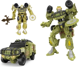 Трансформиращ се авторобот 17 см с меч и трион – бронирано превозно средство