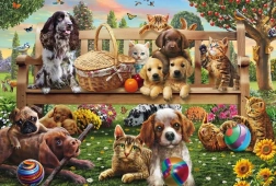Garden Picnic Puzzle 200 pieces