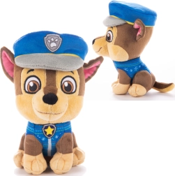Плюшена играчка PAW PATROL Chase в коледен пуловер 18 см