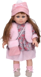 Кукла с чантичка 38 см