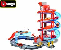 Bburago гараж Street Fire Mega Dealer шоурум