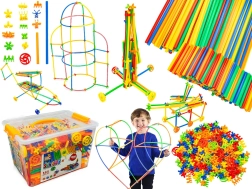 3D Construction Sticks Building Set 1000 Pieces in a Case