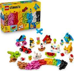 LEGO Classic креативни цветни тухлички