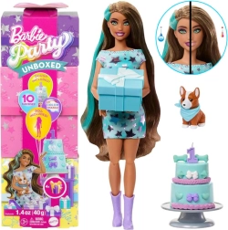 Barbie Party Unboxed рожденическа кукла с корги