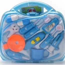 Детски зъболекарски комплект в куфарче – игра на доктор от 3 години