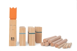Kubb – викингски шах от масивно дърво за забавления на открито