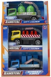 Teamsterz Construction Machine City Loader – die-cast work vehicle model 10 cm