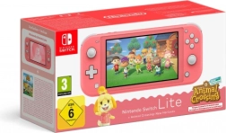 Nintendo Switch Lite корал с игра Animal Crossing: New Horizons