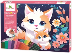 XL мозайка Stick & Fun – сладки животни