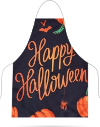 Halloween kitchen apron made of waterproof canvas