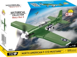P-51D Mustang Aircraft Construction Set COBI