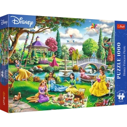 Премиум пъзел 1000 части – пикник с DISNEY принцеса