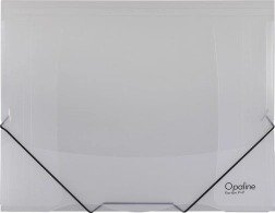 OPALINE Elastic Band Folder Clear A4