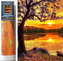 NORIMPEX Diamond Painting Sunset over the Lake 30x40 cm