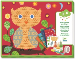 Вълшебно рисуване с гъбичка – горски животни