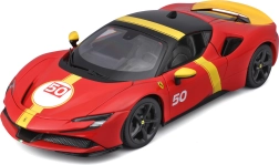 Модел Bburago 1:18 Ferrari SF90 Stradale Assetto Fiorano – червен
