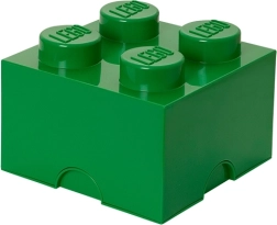 LEGO кутия за съхранение 4 тъмнозелена