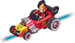 Slot car for Carrera First 1:50 Mickey's Hot Doggin' Hot Rod