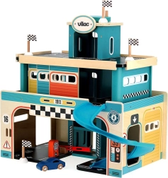 Vilac Дървен винтидж гараж Vilacity