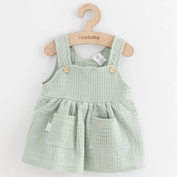 Kids’ muslin skirt New Baby Comfort Clothes sage 92