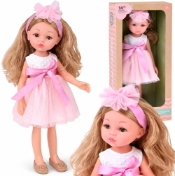 Ballet Doll in Pink Tulle Dress 35 cm