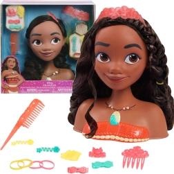 Стилизираща глава DISNEY MOANA (Vaiana) с аксесоари 14 части