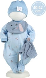 New born doll clothes 40–42 cm with accessories