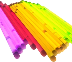 Fluorescent bands 100 pieces, many colors glowing in the dark