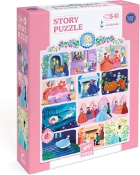 DJECO Cinderella Fairy Tale Puzzle - 54 Pieces