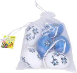 Декоративни пластмасови яйца микс