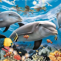 Пъзел „Карибска усмивка“ 60 части RAVENSBURGER