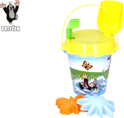 комплект за пясък Крьтек 1,5 л син