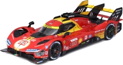 Метален модел Bburago 1:24 Ferrari 499P – победител 24h Le Mans 2024