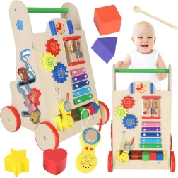 Wooden Walker with Activities 6-in-1
