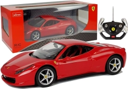 R/C автомобил Ferrari 458 Italia Rastar 1:14 червен