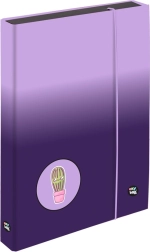 Кутия за тетрадки A4 Jumbo OXY NEXT Ombre Purple