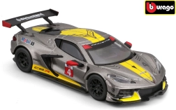 Метален модел 1:43 Chevrolet Corvette C8.R 2020 – Bburago