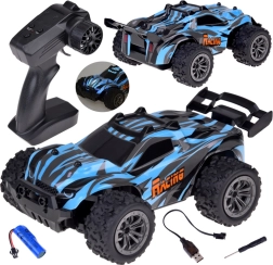Състезателна кола с дистанционно управление Rapid Monster с осветление