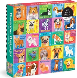 Mudpuppy puzzle Dog Portraits 500 pieces